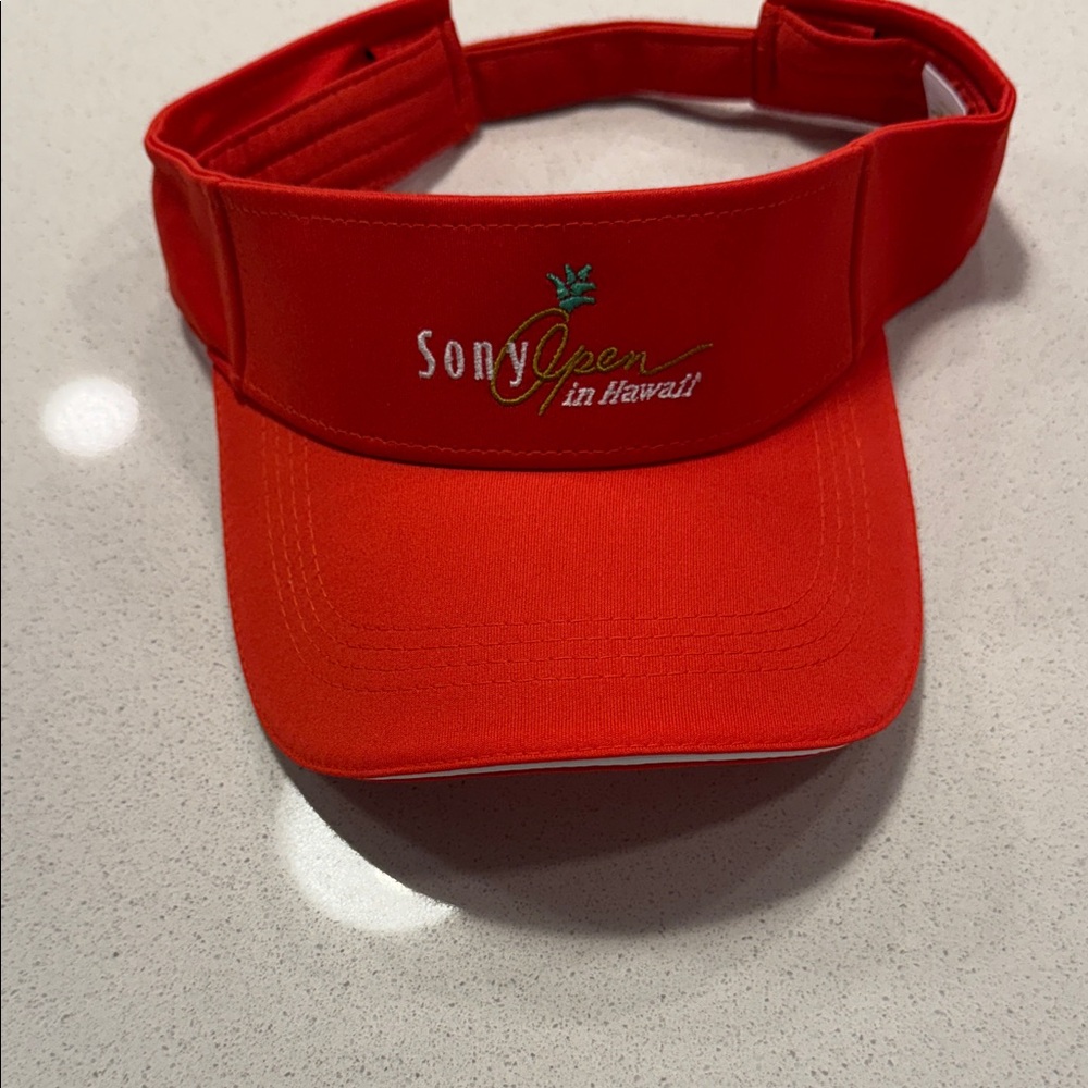 Sony Open Red Visor
